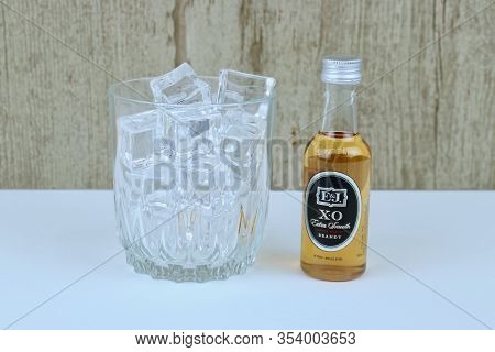 Spencer, Wisconsin, U.s.a. , March, 3, 2020     Bottle Of E&j Xo Brandy  E&j Is An American Based Co