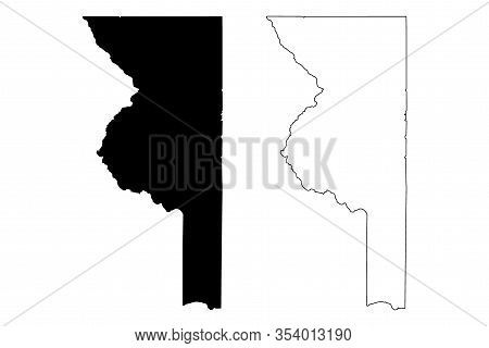 Sumter County, Florida (u.s. County, United States Of America, Usa, U.s., Us) Map Vector Illustratio