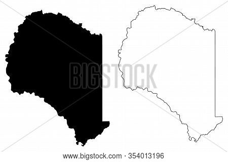 Suwannee County, Florida (u.s. County, United States Of America, Usa, U.s., Us) Map Vector Illustrat
