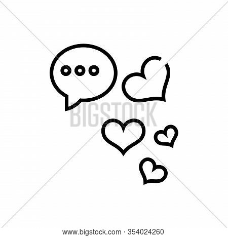Symphaty Emotions Line Icon, Concept Sign, Outline Vector Illustration, Linear Symbol.