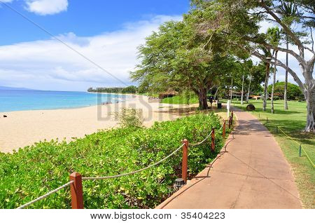 Kaanapali beach sétány