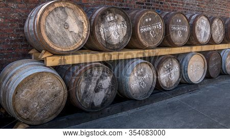 Whiskey Distillery, Making Whiskey Has Become Very Popular And Many Small Whiskey Distillations Are