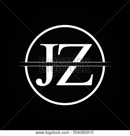 Jz Letter Type Logo Design Vector Template. Abstract Letter Jz Logo Design
