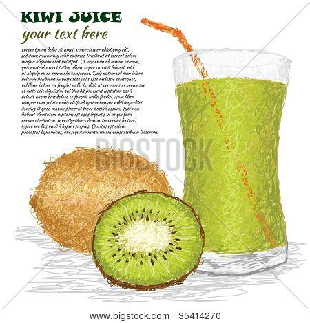 Jus de kiwi