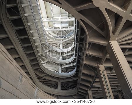 Lingotto Car Factory In Turin