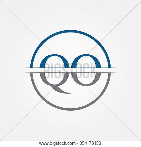 Initial Monogram Letter Qo Logo Design Vector Template. Qo Letter Logo Design
