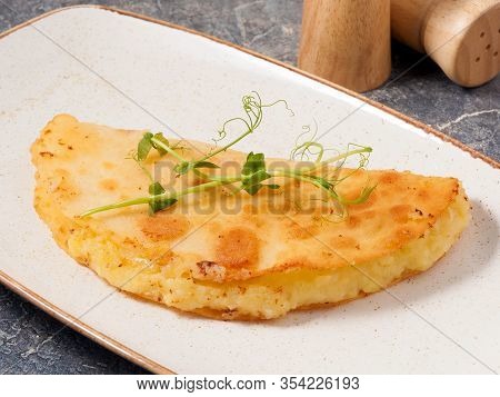 Kystyby Is A National Tatar Dish With Potatoes And Onions