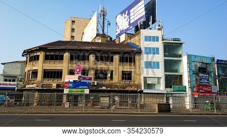 Typical Street In Sri Lanka. Poverty And Devastation. Ella / Sri Lanka - 02.08.2018