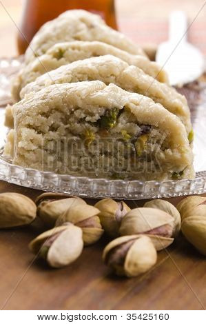 HALVA fatti in casa con pistacchio
