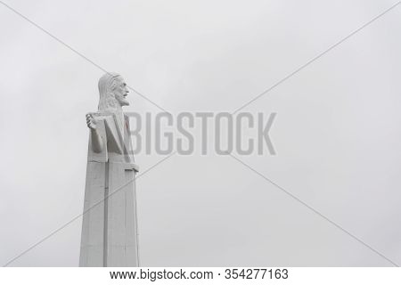 Mar Del Plata, Buenos Aires / Argentina; Feb 1, 2017: Known As Christ The Redeemer Or San Salvador, 