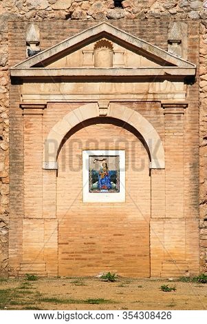 Ruins Of Victoria Church (iglesia De La Victoria), Estepa, Seville Province, Andalusia, Spain, Weste