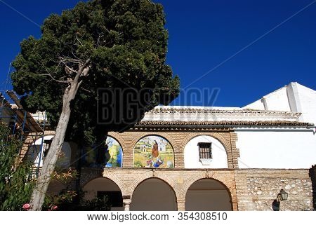 Cloisters Inside The Santa Clara Convent (convento De Santa Clara), Estepa, Seville Province, Andalu