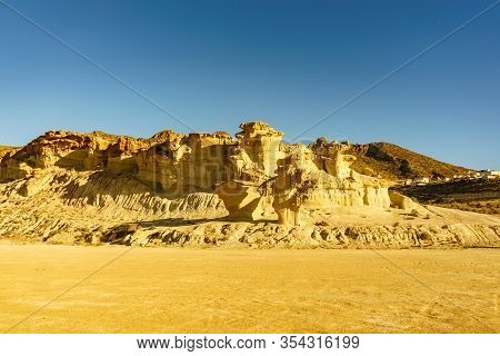 Rock Formations Bolnuevo, Spain
