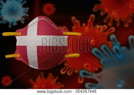 Coronavirus. Corona Virus Concept. Italy Put Mask To Fight Against Corona Virus. Concept Of Fight Ag