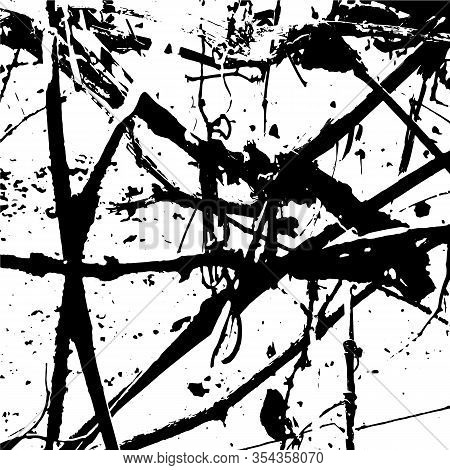 Grunge Distress Texture.vector Abstract Background For Decoration