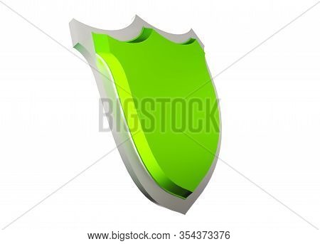 Antibacterial Or Anti Virus Shield, Health Protect Concept. 3d Rendering