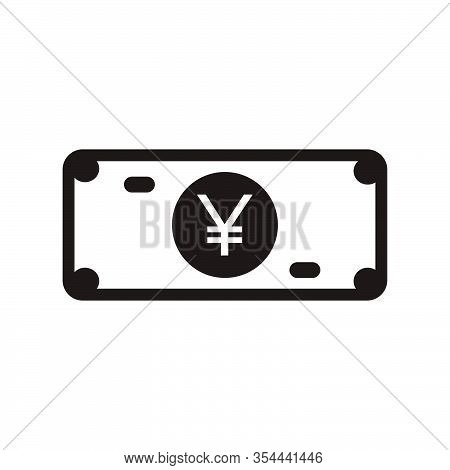 Yen Sign Icon, Yen Vector Illustration For Graphic And Web Design.