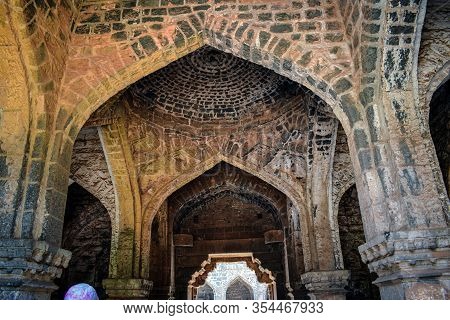 Roof Inner View Of Ancient Fort Panhala