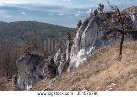 Góra Zborów (berkowa Góra) - A Rocky Hill Within The Village Of Podlesice In The Śląskie Voivodeship