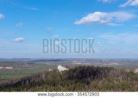Góra Zborów (berkowa Góra) - A Rocky Hill Within The Village Of Podlesice In The Śląskie Voivodeship