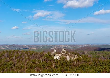 Góra Zborów (berkowa Góra) - A Rocky Hill Within The Village Of Podlesice In The Śląskie Voivodeship