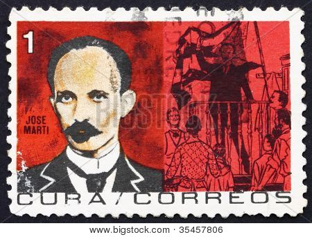 Postage stamp Cuba 1964 Jose Marti, Revolutionary