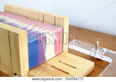 Handmade Soap Ready To Be Cut Into Bars