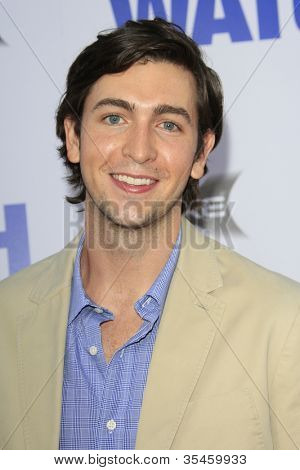 LOS ANGELES - 23 de JUL: Nicholas Braun en el estreno de 