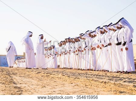 Men Perfume Yola Dance  In Sheikh Zayed Heritage Festival September 22, 2014 In Abu Dhab, United Ara