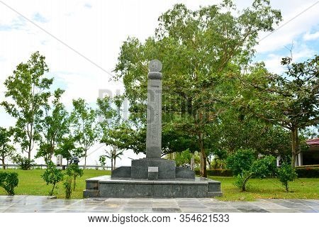 Cavite, Ph - Dec. 3: Japanese Garden Of Peace Monument At Corregidor Island On December 3, 2016 In C