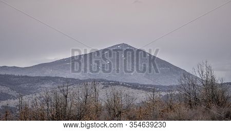 The Rtanj Is Wide Down And Narrows At The Top And Forms A Narrow Ridge And A Pyramid-shaped Edge Wal