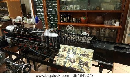 Pretoria, South Africa - 08 Feb. 2019: Maders Slaghuis In Pretoria Is A Butchery And Museum In The S