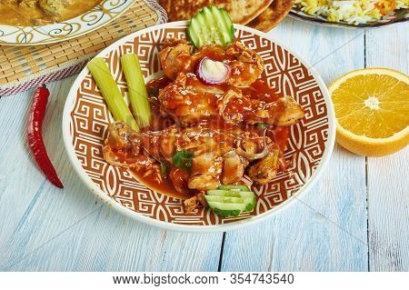 Kashmiri Red Chilli Chicken Curry