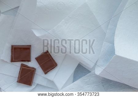 The Concept Of Dification. Chocolate On The Toilet Paper. The View From The Top.