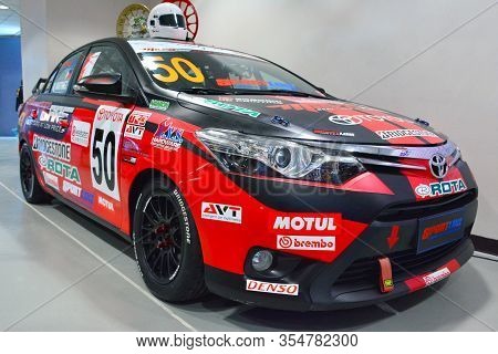 Pasay, Ph - Nov. 6: Toyota Vios At Manila Auto Salon On November 6, 2016 In Smx Convention Center, P