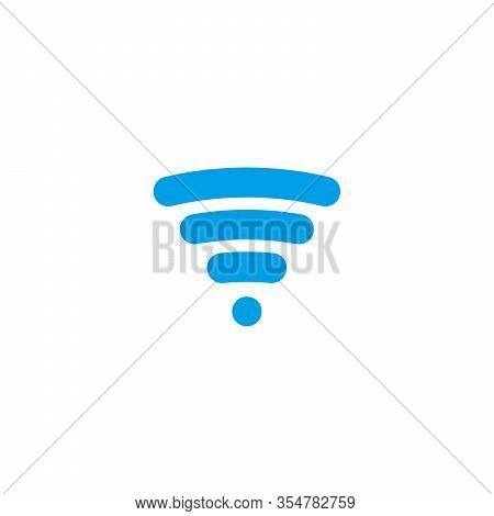 Wireless And Wifi Icon Or Sign For Remote Internet Access. Podcast Vector Symbol. Stock Vector Illus