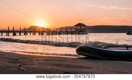 The Sunset From Koh Rong Samloem, Cambodia