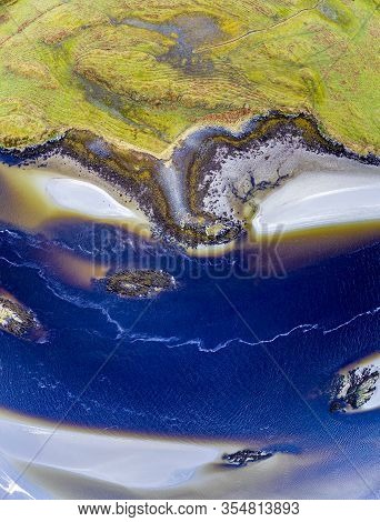 The Paradisiac Coast Between Lettermacaward And Portnoo In County Donegal - Ireland.