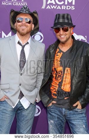 LOS ANGELES - APR 1:  Chris Lucas, Preston Brust at the 47th Annual Academy Of Country Music Awards at the MGM Garden Arena on April 1, 2012 in Las Vegas, NV