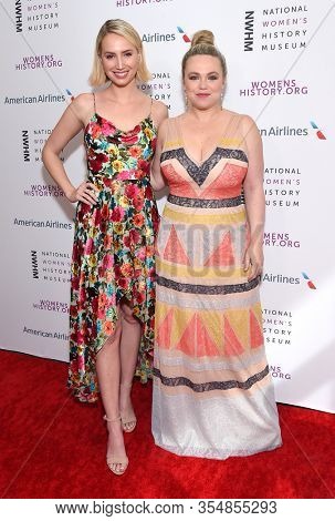 LOS ANGELES - MAR 08:  Molly McCook and Amanda Fuller arrives for the 8th Annual Women Making History Awards on March 08, 2020 in Los Angeles, CA                