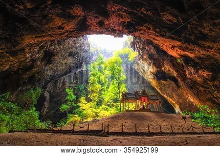 Phraya Nakhon Cave - Cave In Khao Daeng, Khao Sam Roi Yot National Park, Thailand.