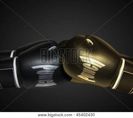 Guantoni da boxe.