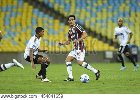 Rio, Brazil - May 04, 2022: Paulo Henrique Ganso Player In Match Between Fluminense Vs Junior Barran