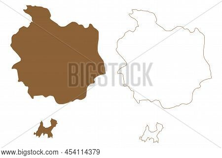 Than Island (republic Of The Union Of Myanmar, Burma, Mergui, Myeik Archipelago, Indian Ocean) Map V