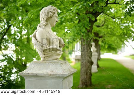 Details Of Beautiful Park Surrounding Uzutrakis Manor, Residential Manor Of The Tyszkiewicz Family I
