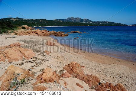 View Of Liscia Ruja Beach, Costa Smeralda