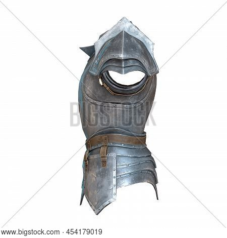 Isolated Medieval Suit Of Armour 3d Illustration