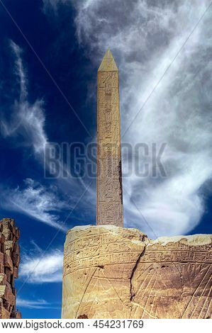 Aspects From The Karnak Temple Complex, A Mix Of Ancient Egyptian Temples And Pylons Near Luxor, Egy