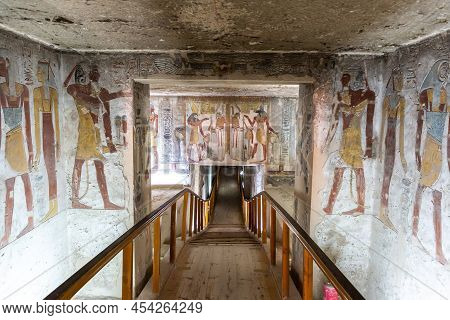 Tomb Of Pharaohs Tausert And Setnakht In Valley Of The Kings, Luxor, Egypt