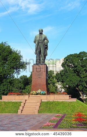 Taras Ševčenko památník, Kyjev, Ukrajina